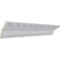 Ekena Millwork 3 1/4"H x 3 1/4"P x 4 5/8"F x 94 1/2"L, (1 5/8" Repeat), Egg & Dart Crown Moulding MLD03X04X05EG - alternate 3